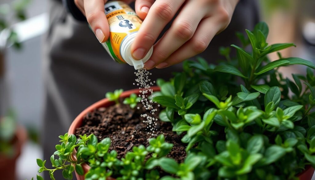 fertilizing container plants