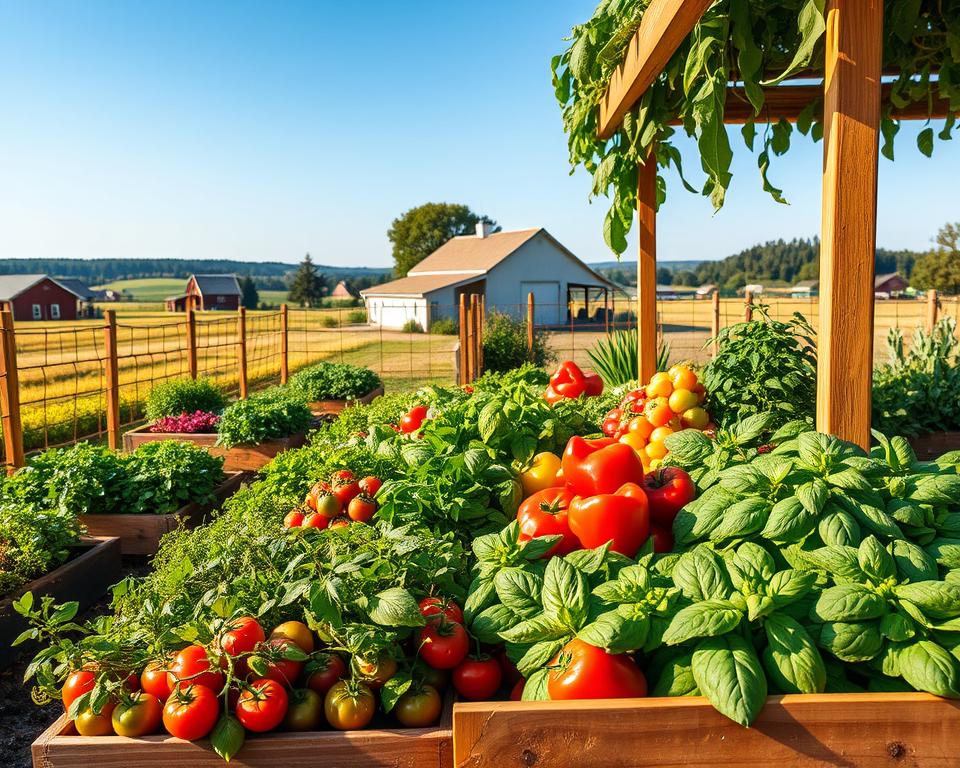 high value crops small garden