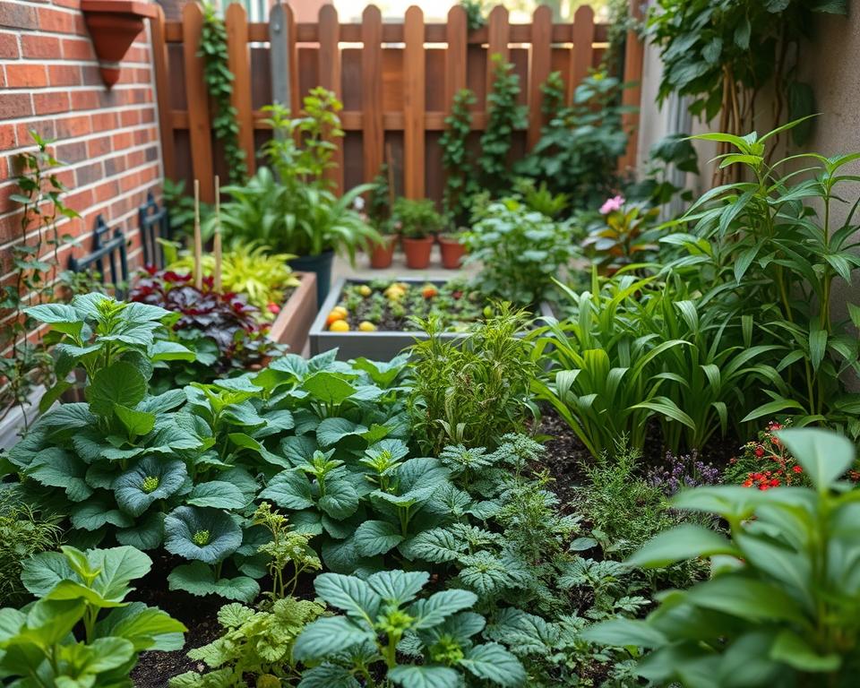 high value crops small garden