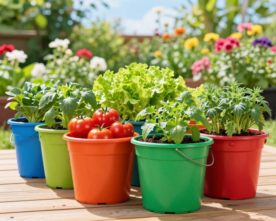 vegetables to grow in 5 gallon buckets